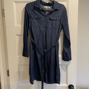 Old Navy Maternity Chambray Dress with tie